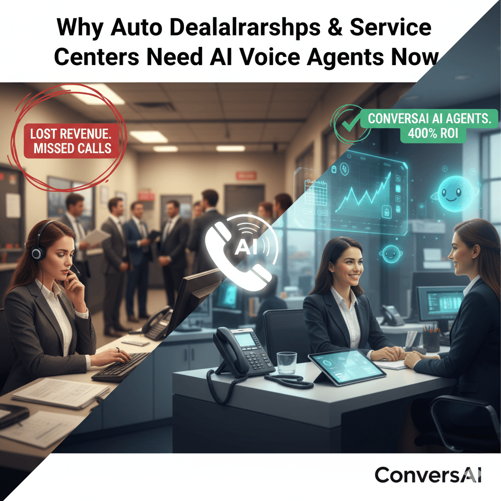 AI Voice Agents for Auto Dealerships & Service Centers 2025: Automate Appointments, Handle Parts Inquiries, and Boost Customer Satisfaction