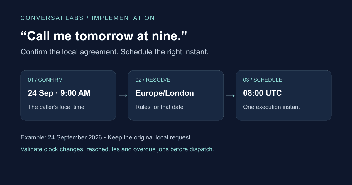 Voice AI Callback Scheduling: Time Zones and Daylight Saving
