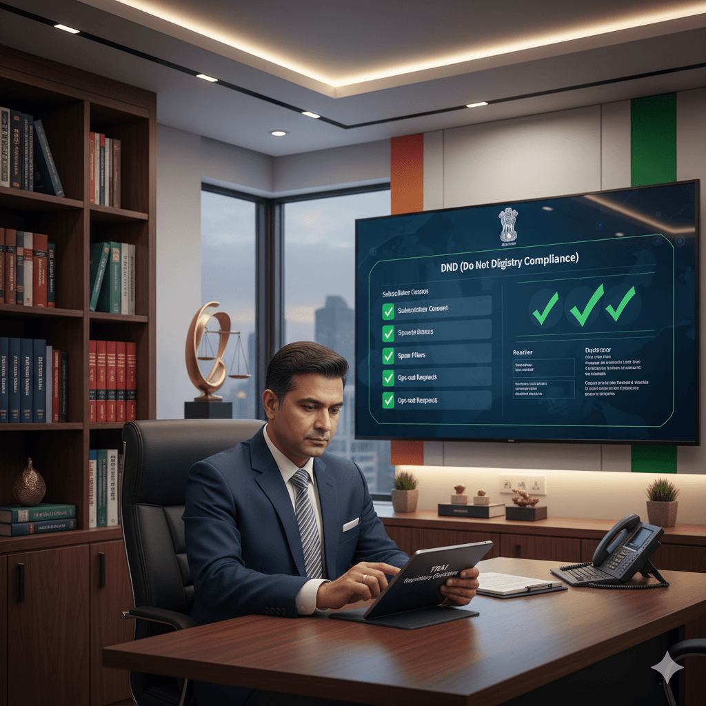 TRAI Compliance for AI Voice Calling: DND Registry, Time Restrictions & Avoiding ₹1.5L Penalties