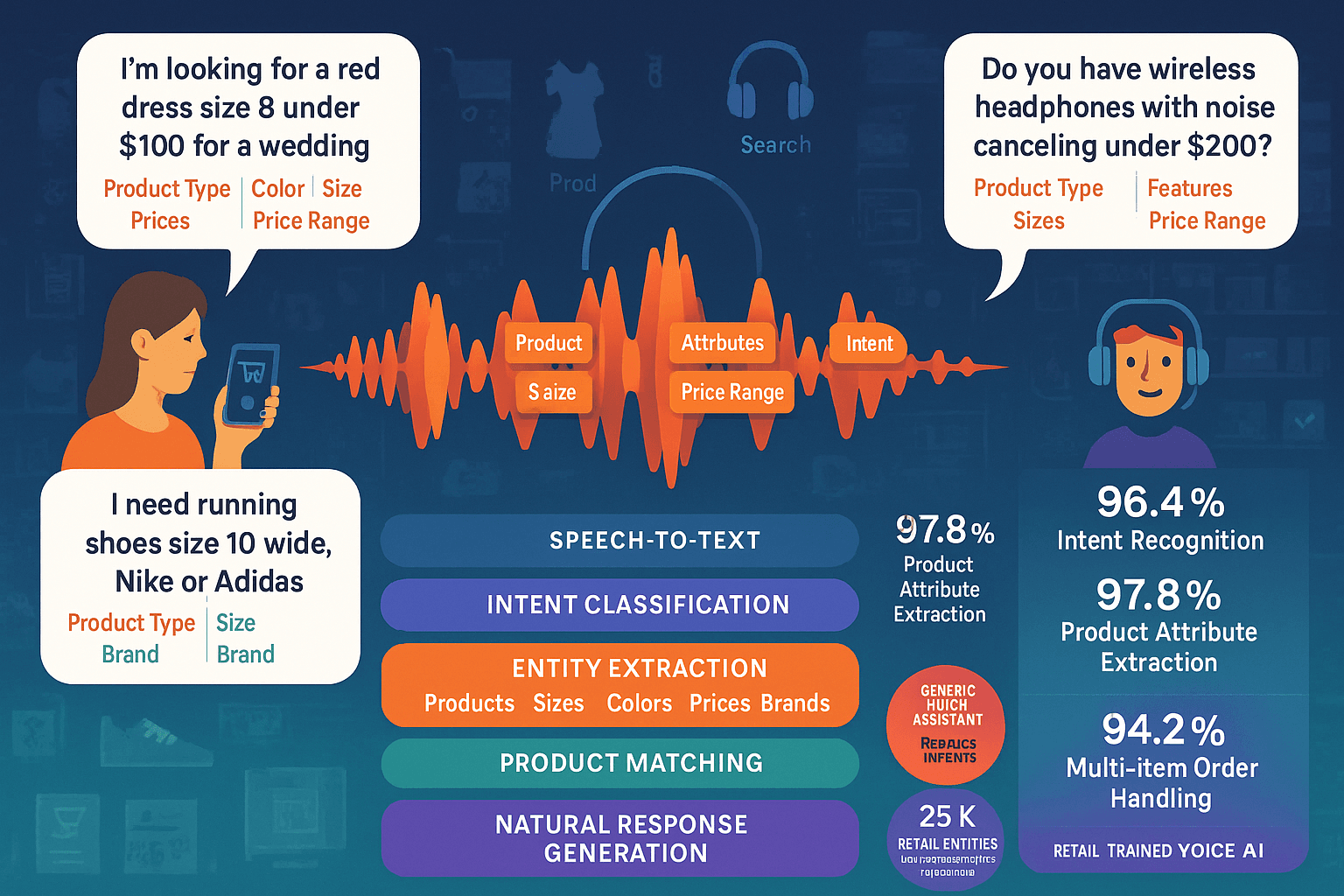 Voice-Enabled Shopping: Product Search and Ordering