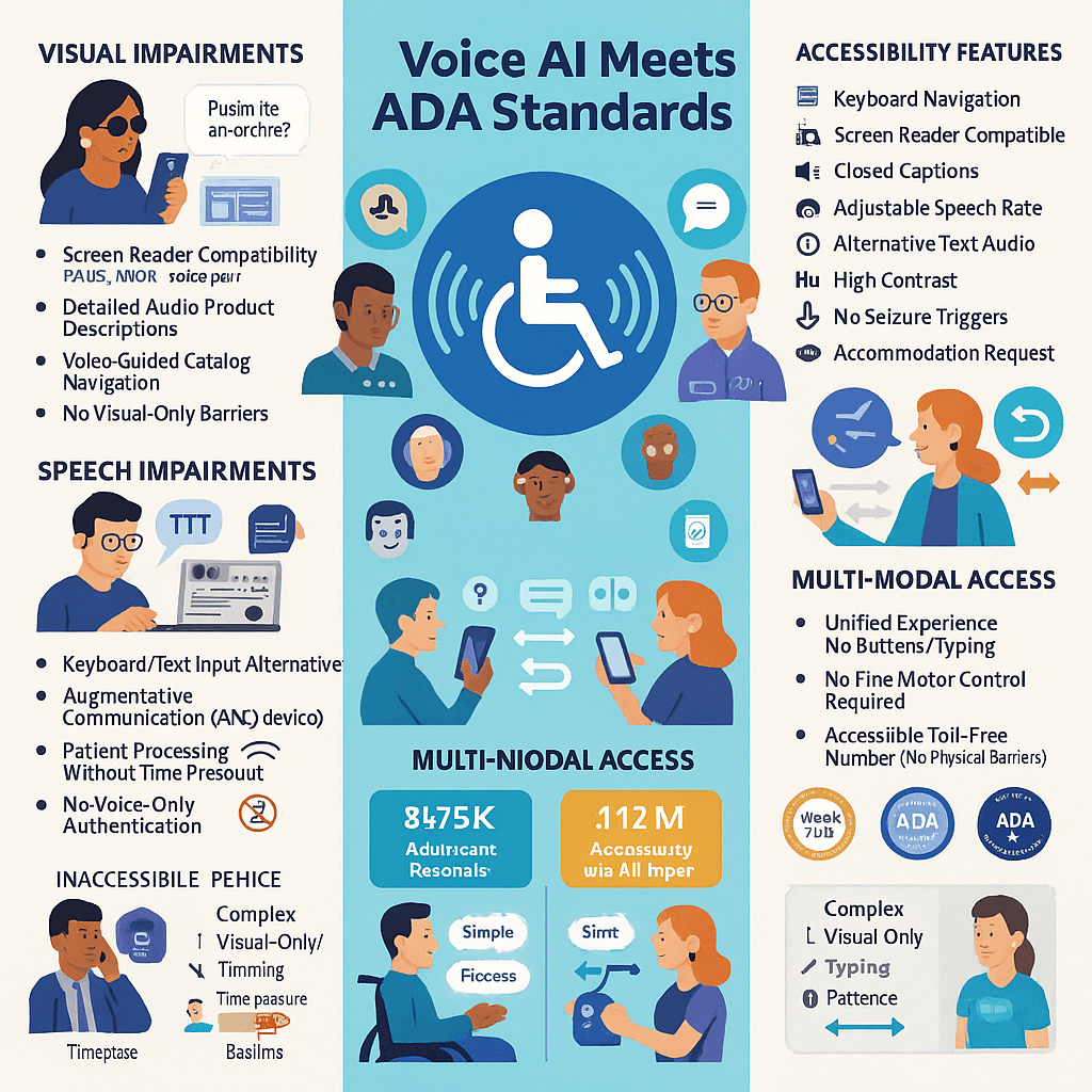 ADA Accessibility Standards for Retail Voice Systems